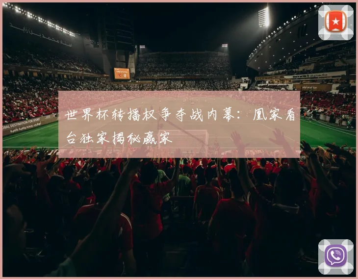世界杯转播权争夺战内幕：凰家看台独家揭秘赢家