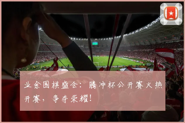 业余围棋盛会:腾冲杯公开赛火热开赛,争夺荣耀!